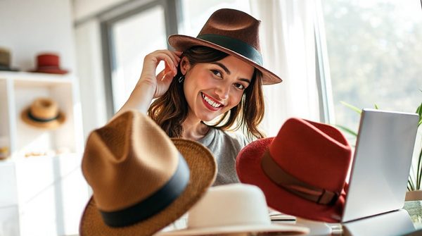 Découvrez les chapeaux en vogue en ligne : remises jusqu'à 60 %